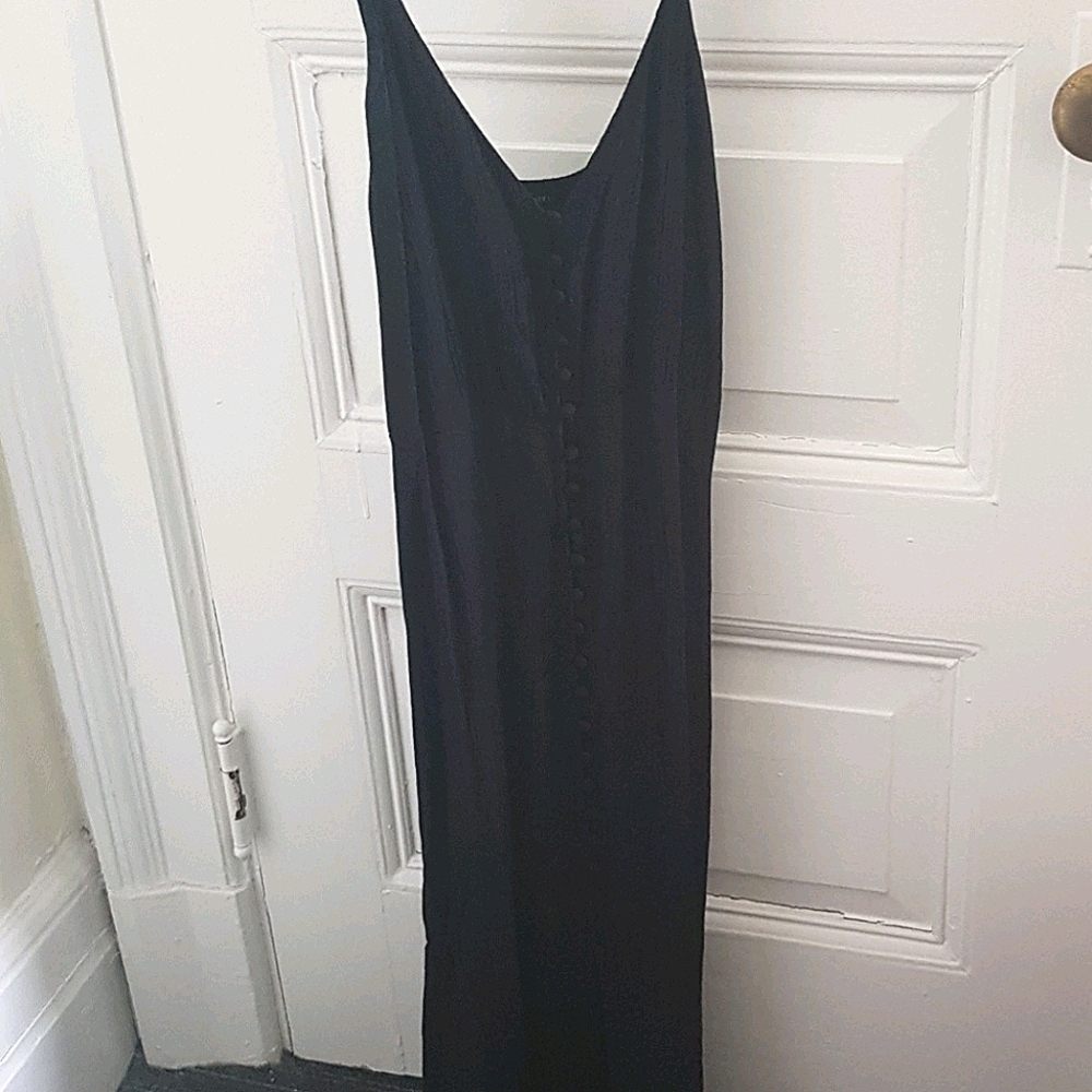 Forever 21 Black Midi Dress